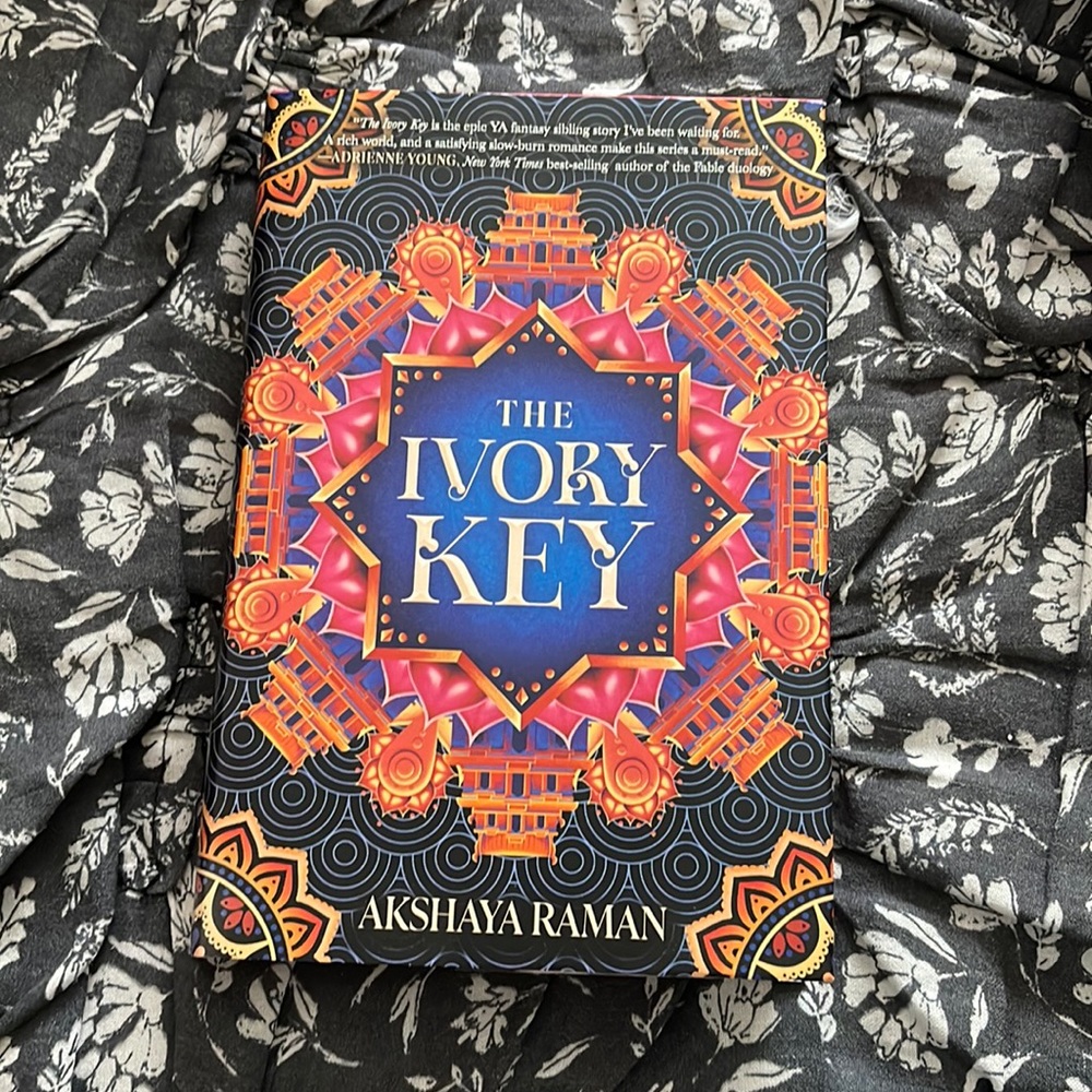 SIGNED Book - The Ivory Key by Akshaya Raman (Exclusive OwlCrate Edition)